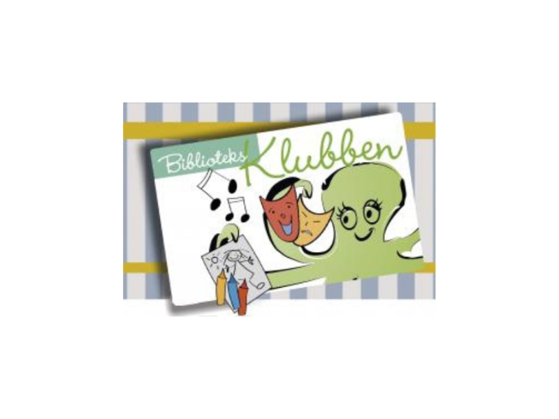 Logo Biblioteksklubben for børn og forældre